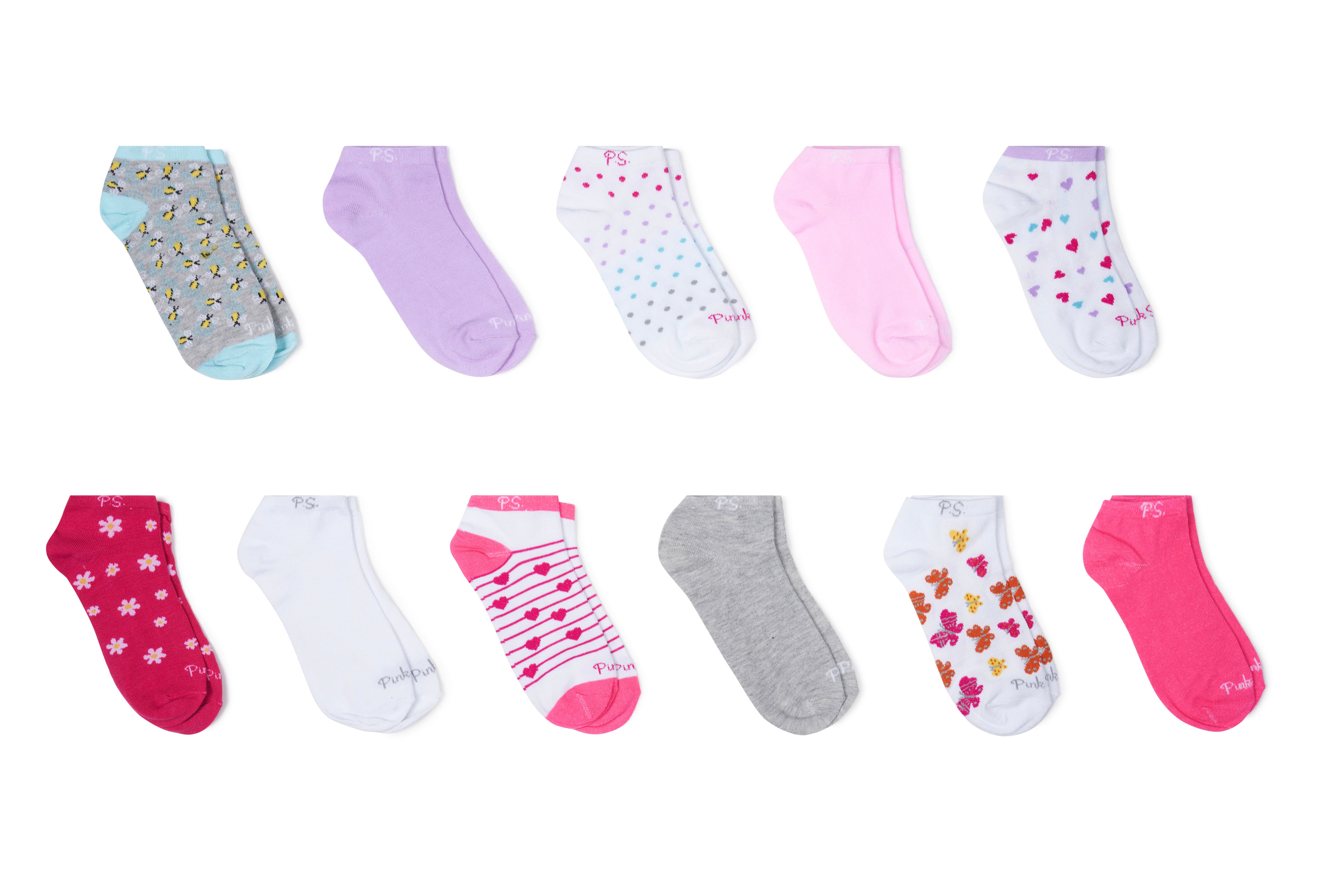 Floral Critter Pack Low-Cut Socks